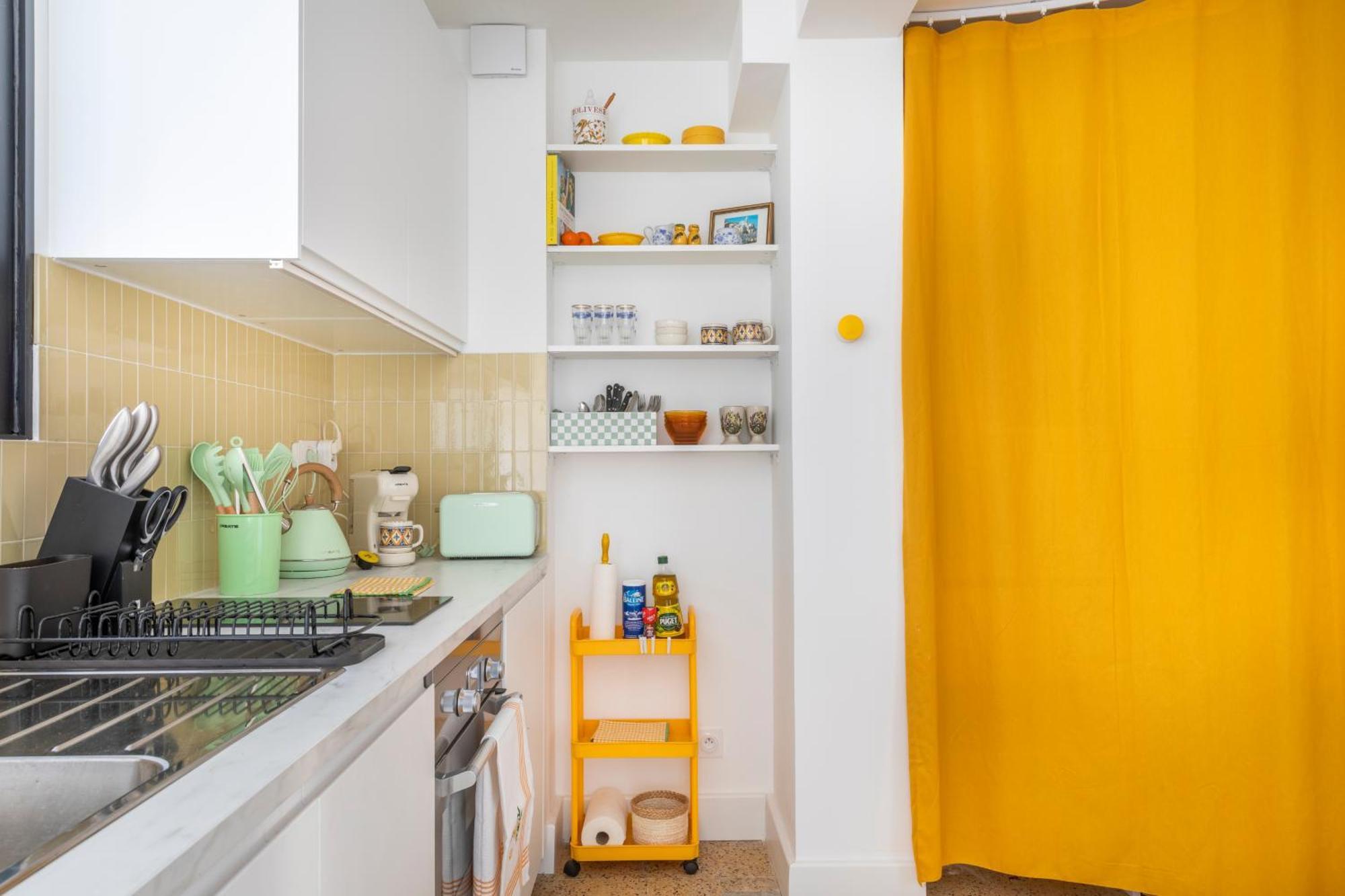Petit Jaune, T2 Centre Ville Marseille Avec Balcon Eksteriør billede